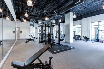 State-of-the-art fitness center w/ hiit room & peloton bikes